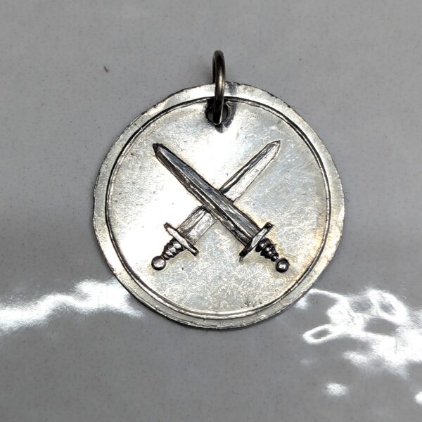 Heavy Combat Marshal coin pendant