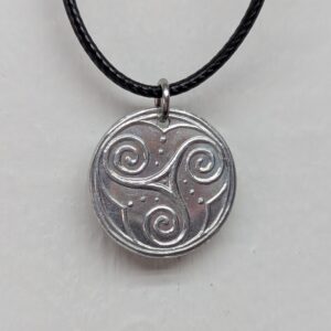 Spirals & Whale Tails pendant