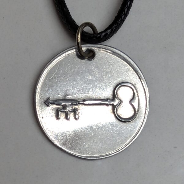 Senechal badge coin pendant