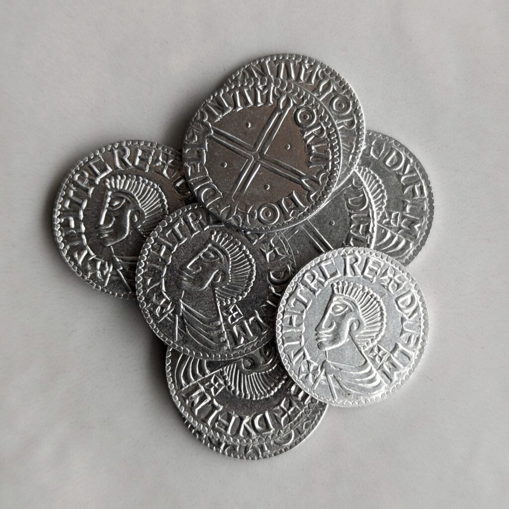 Sihtric Silkbead coin (set of 10)