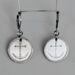 Anchor earrings