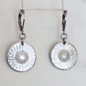 Sunflower earrings