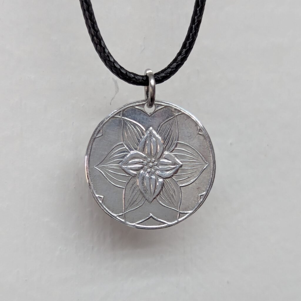 Bunchberry pendant
